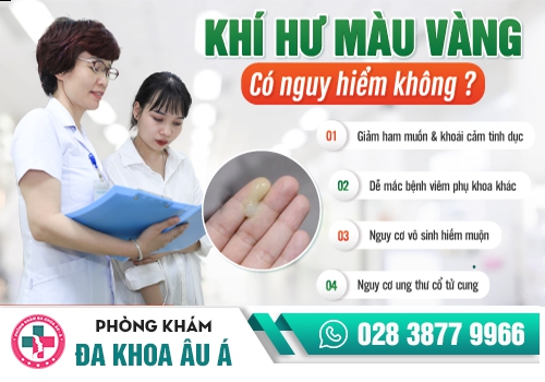 KHÍ HƯ MÀU VÀNG LÀ DẤU HIỆU BỆNH GÌ?